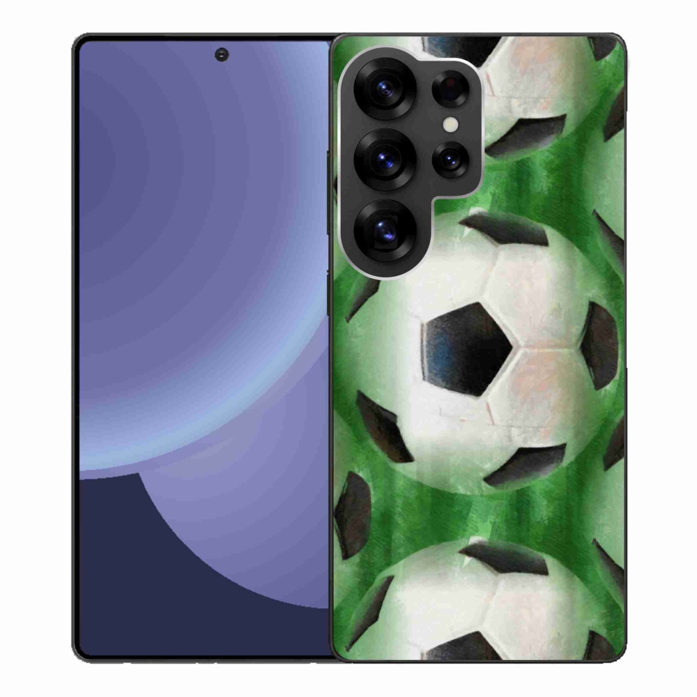 Gél borítás mmCase Samsung Galaxy S25 Ultra - focilabda