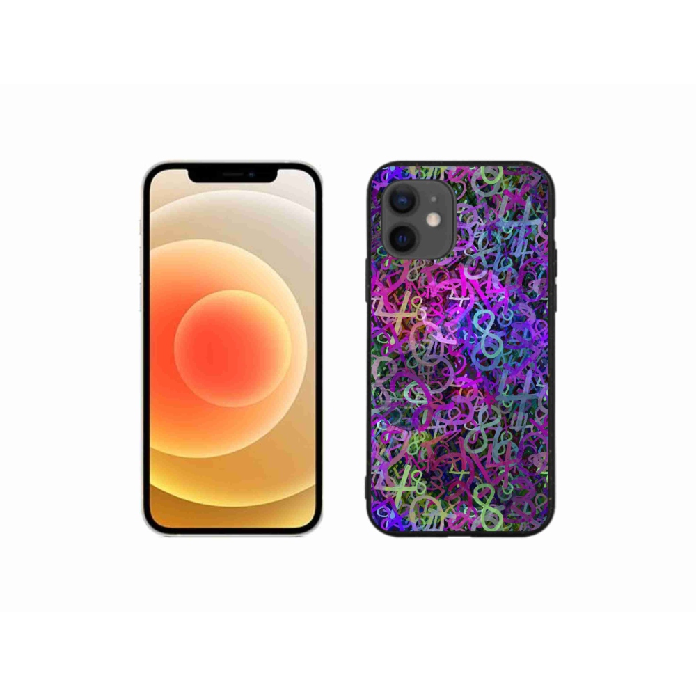 Gél borítás mmCase iPhone 12 mini készülékhez - absztrakt motívum 25