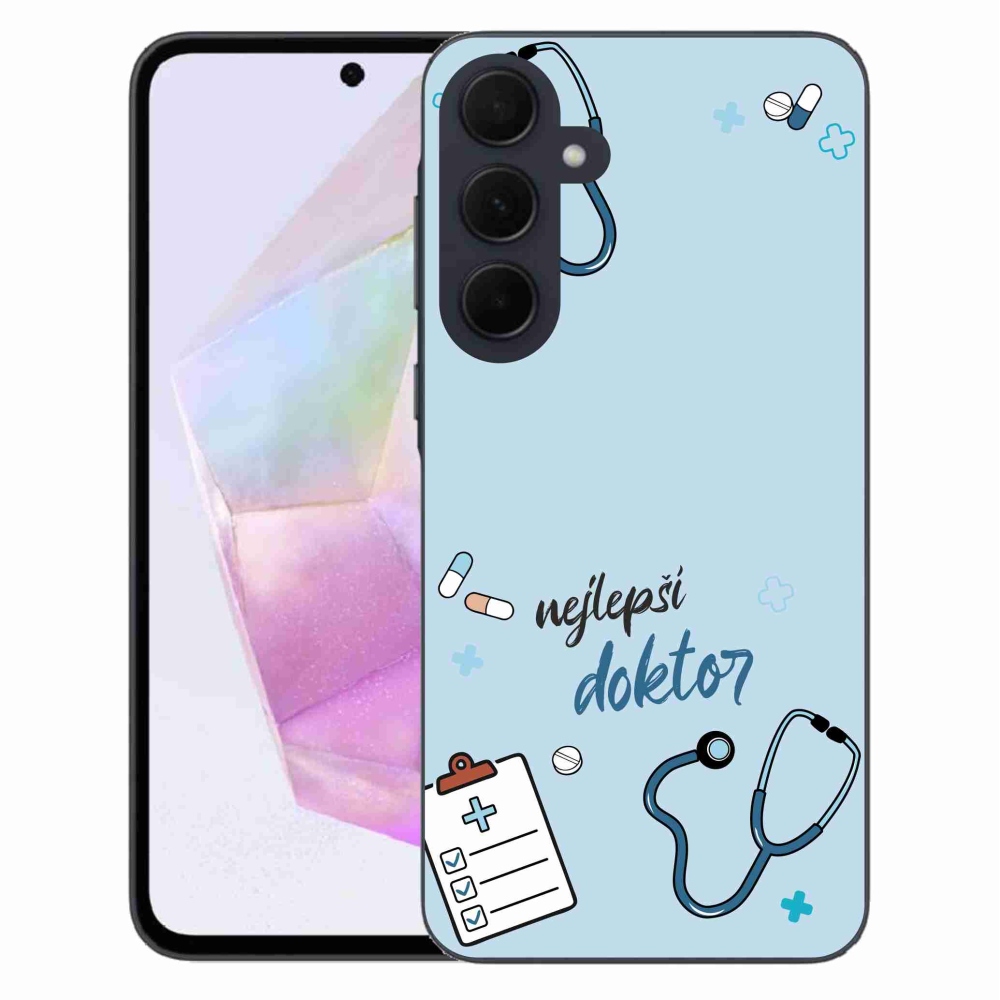 Gél borítás mmCase Samsung Galaxy A35 5G - Best Doctor