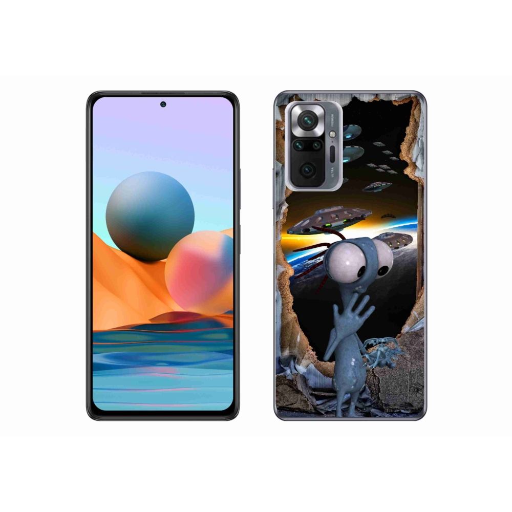 Gél borítás mmCase a Xiaomi Redmi Note 10 Pro számára - idegen