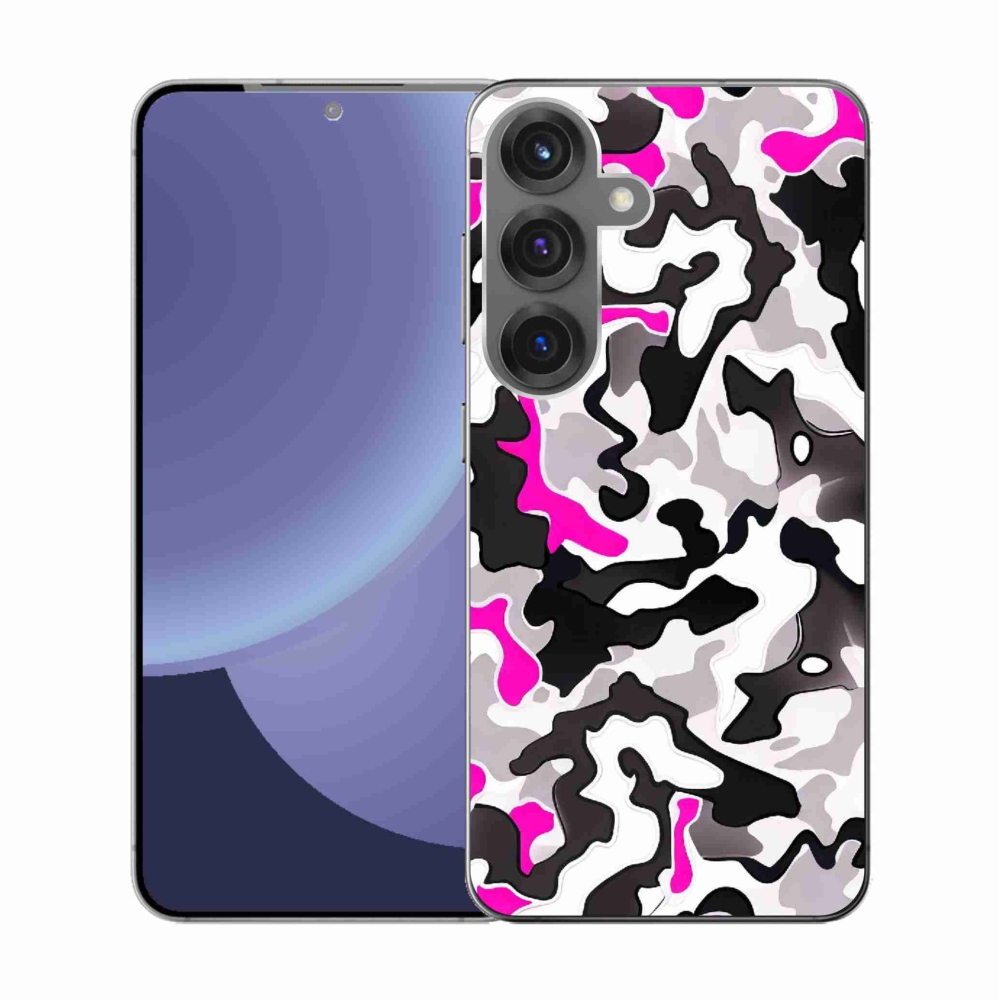 Gél védőhuzat mmCase Samsung Galaxy S25 készülékhez - terepszínű minta 5