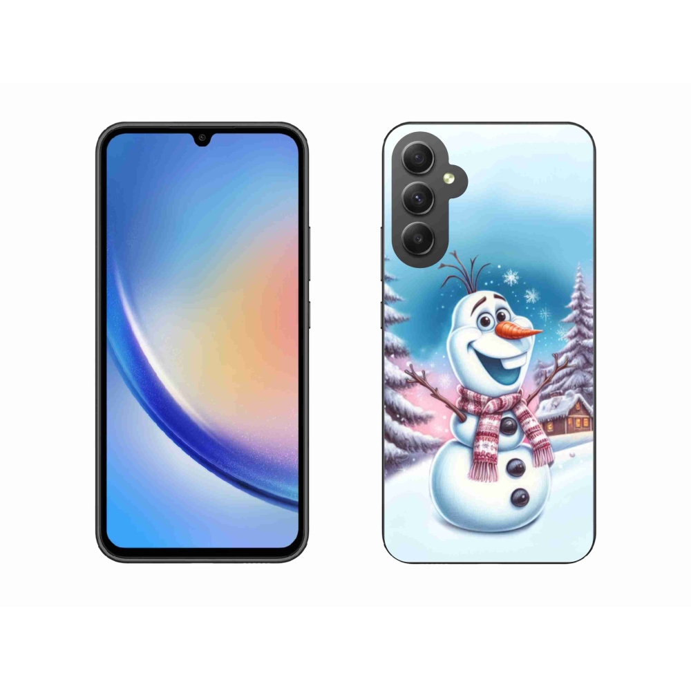 Gél borítás mmCase Samsung Galaxy A34 5G - ice kingdom - Samsung Galaxy A34 5G számára