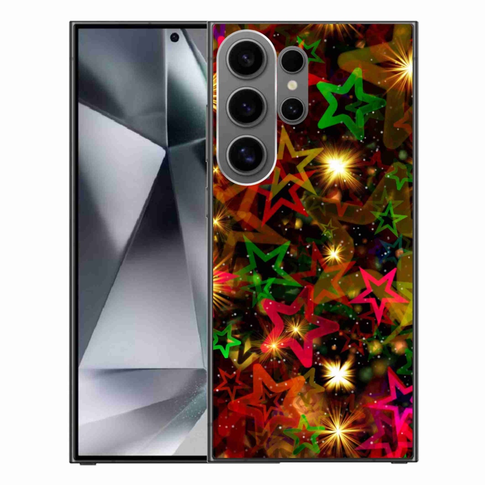 Zselés borítás mmCase Samsung Galaxy S24 Ultra - színes csillagok