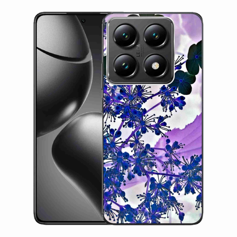 Gél borítás mmCase a Xiaomi 14T Pro számára - hortenzia virág
