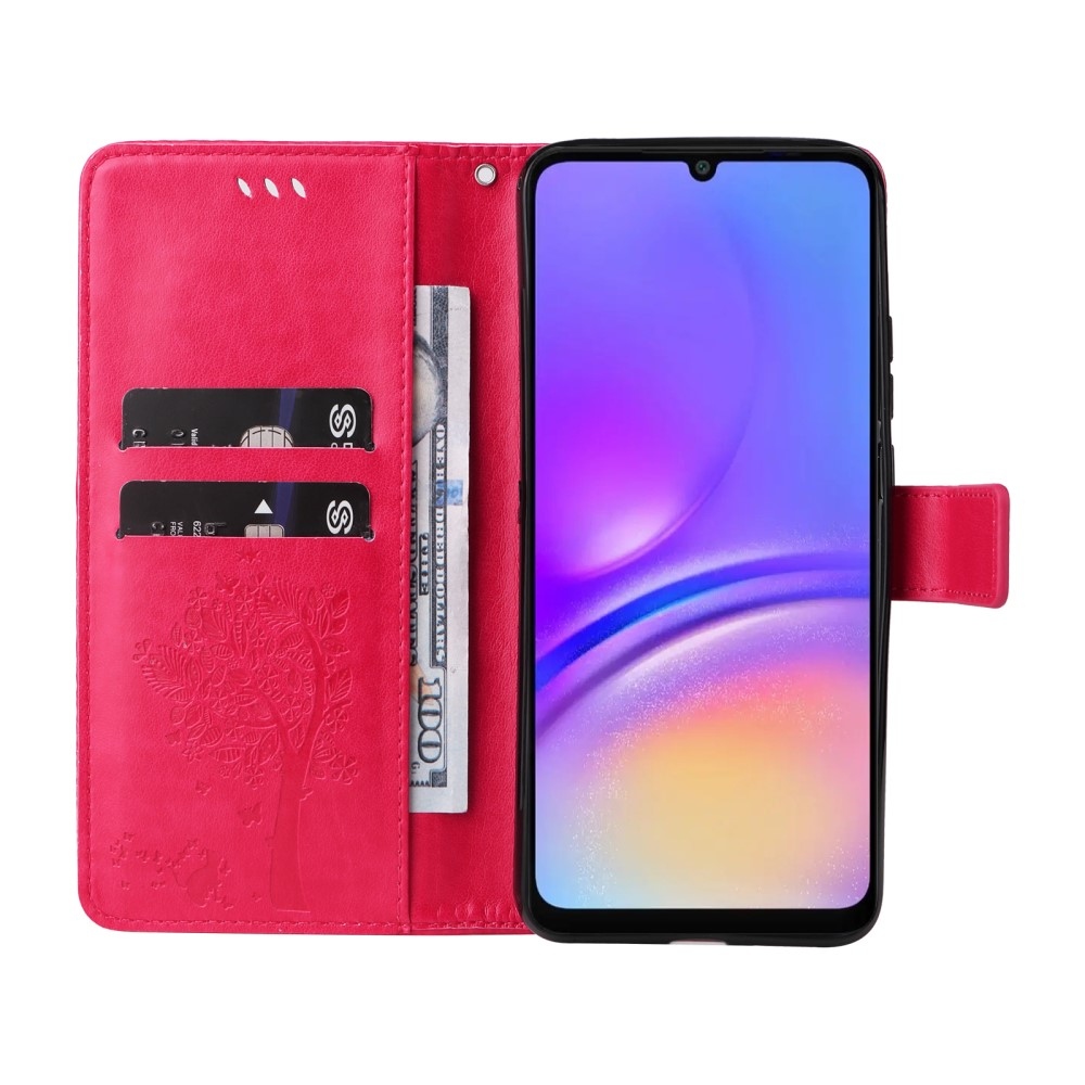 Fák könyve tok Samsung Galaxy A06 4G - rózsaszínű