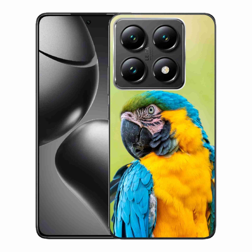 Gél borítás mmCase a Xiaomi 14T Pro - parrot ara 2 számára