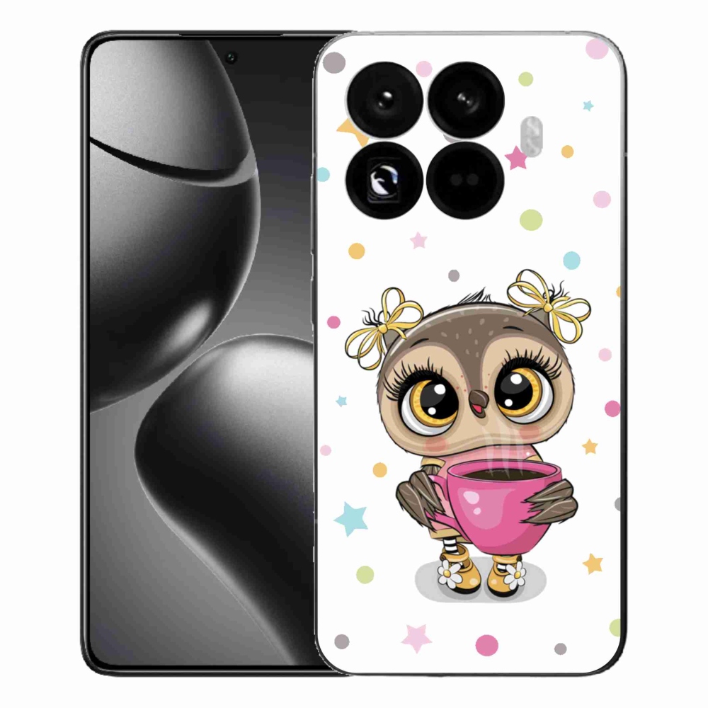 Gél borítás mmCase a Xiaomi 15T Pro számára - rajzfilm bagoly
