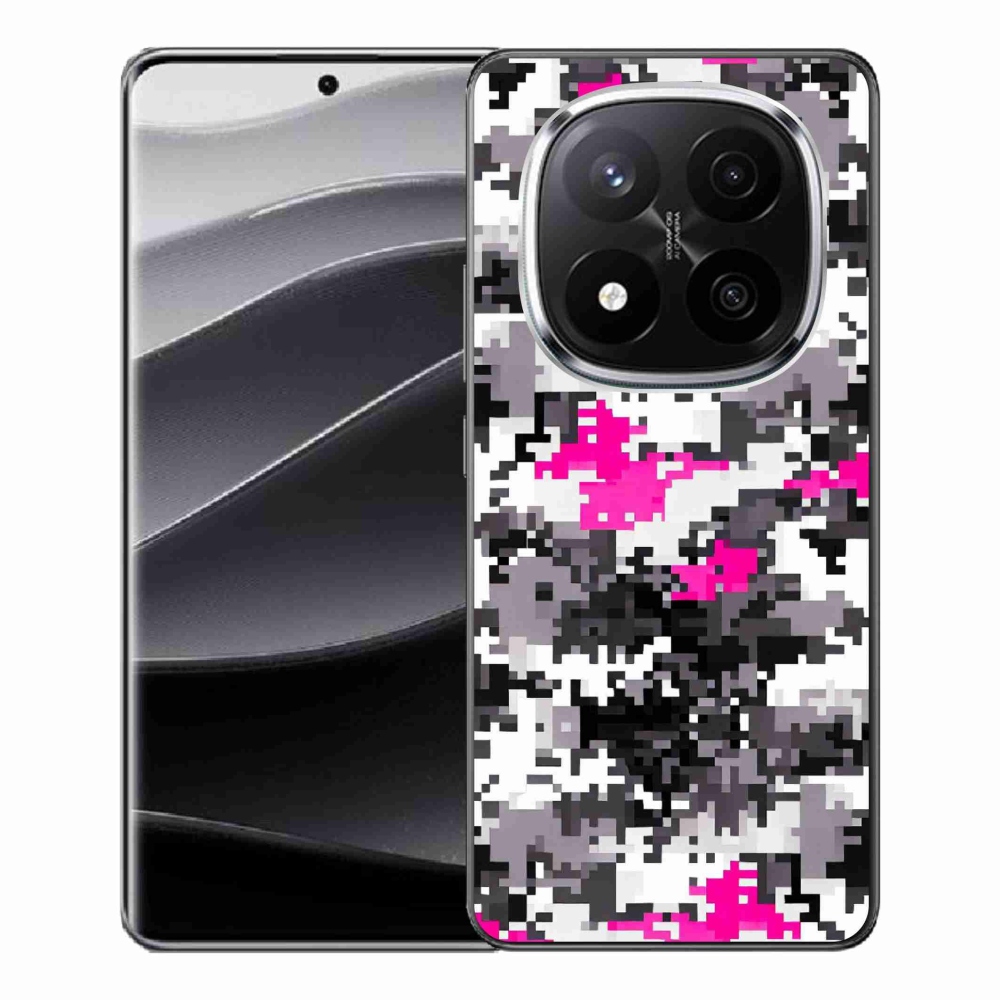 Gél borítás mmCase a Xiaomi Redmi Note 14 Pro+ 5G számára - álcázó minta 4