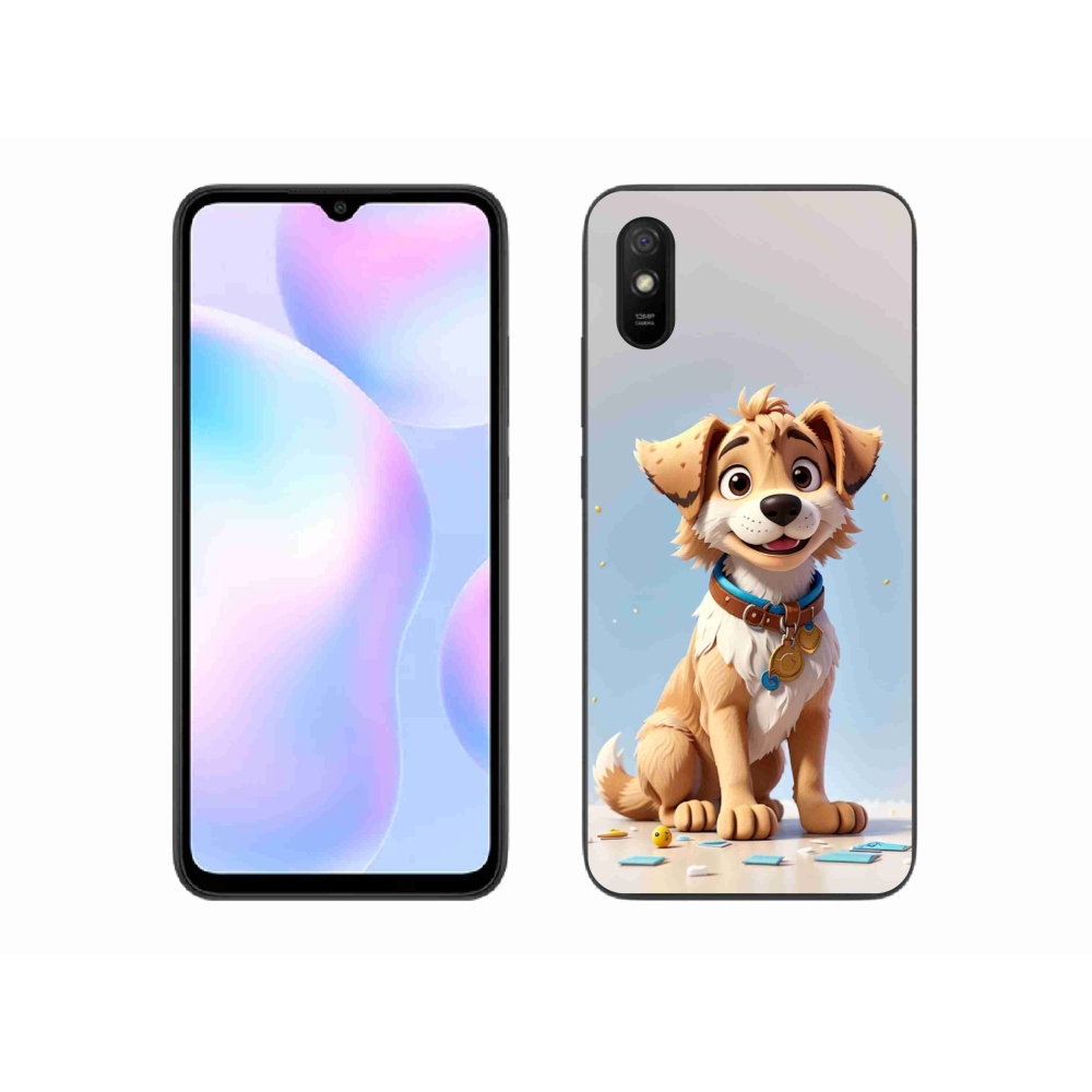 Gél borítás mmCase a Xiaomi Redmi 9AT számára - rajzfilm kiskutya