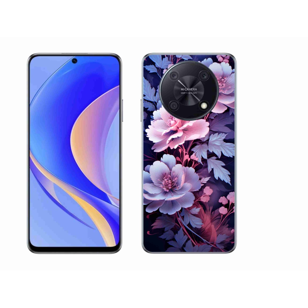 Gél borító mmCase a Huawei Nova Y90 készülékhez - virág 11