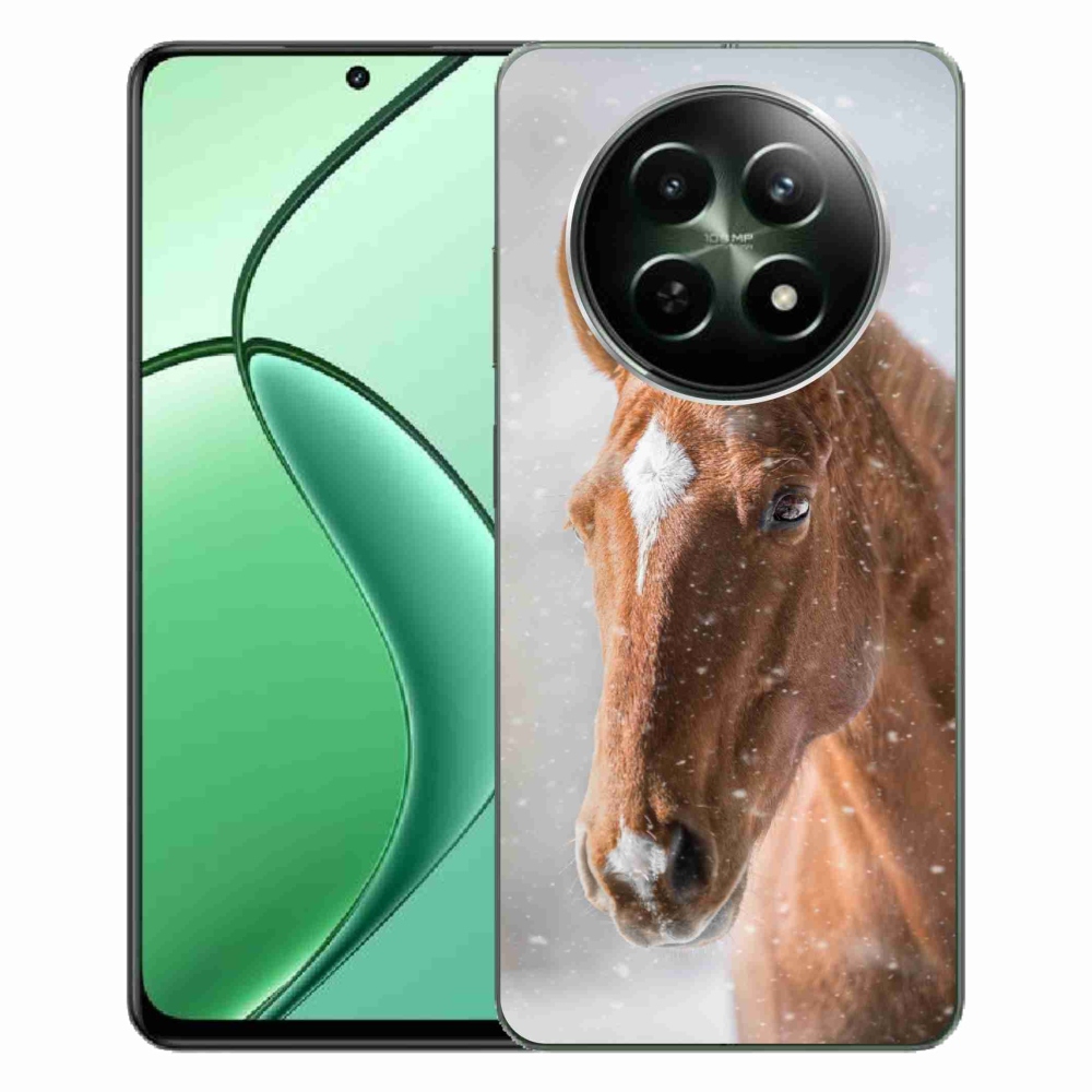 Zselés tok mmCase a Realme 12 5G/12x 5G - barna ló 2