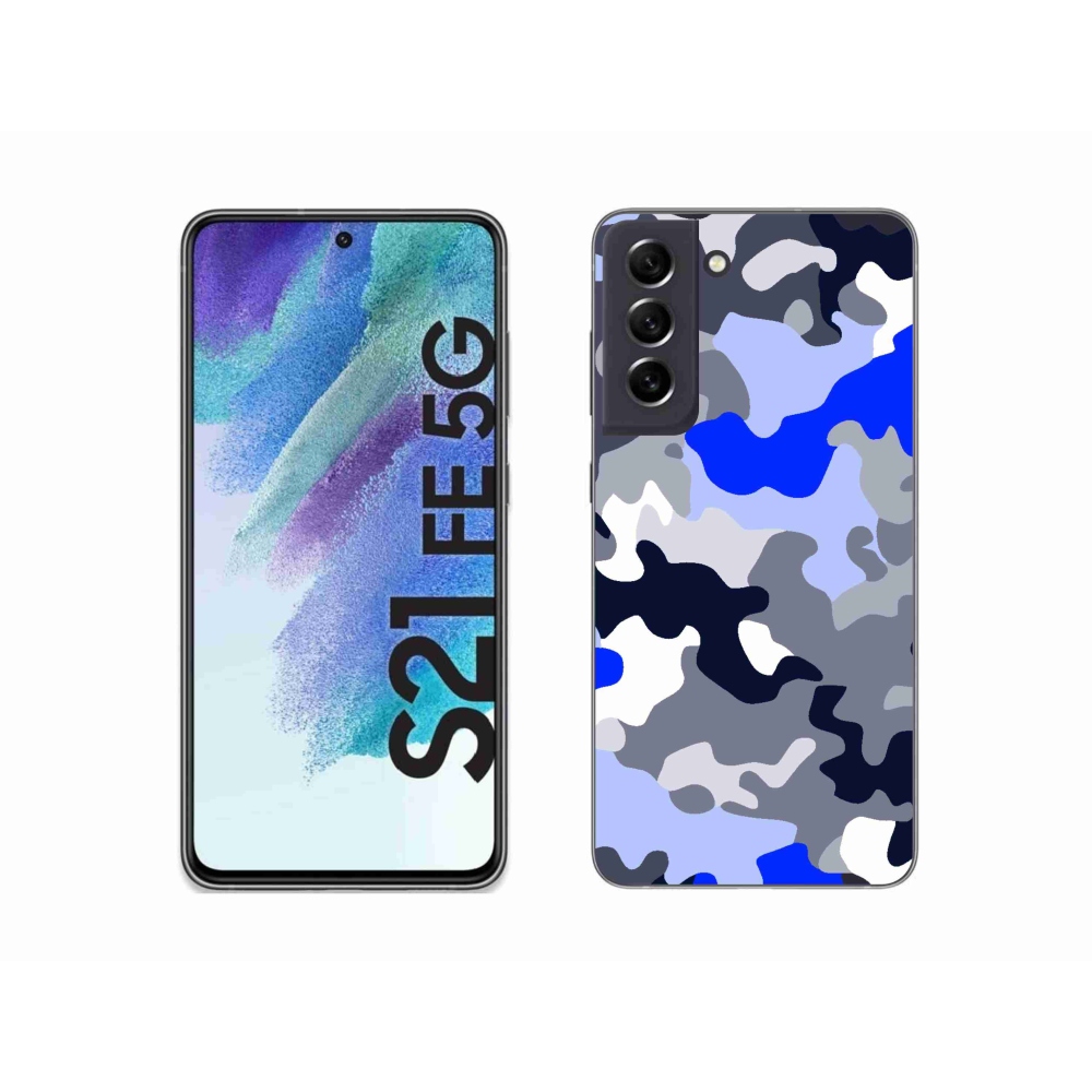 Zselés borítás mmCase Samsung Galaxy S21 FE 5G - terepszínű minta 8