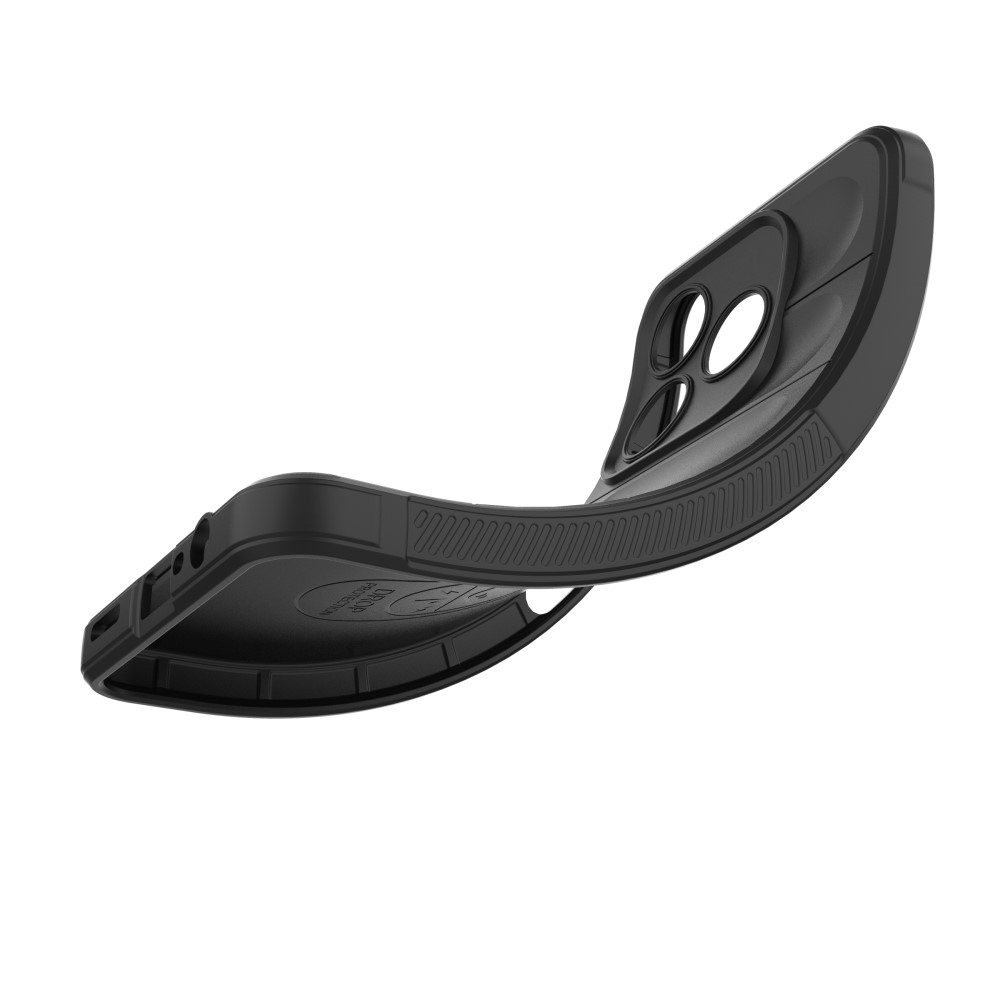 Rugg tartós zselés tok a Realme C63-hoz - fekete