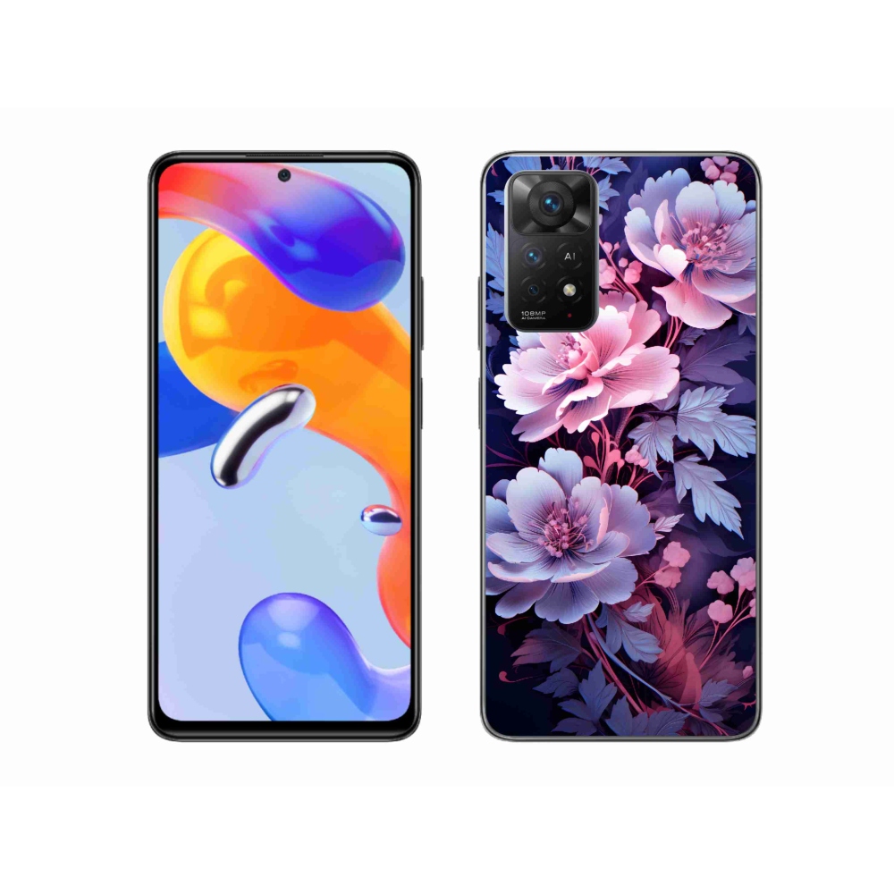 Gél borító mmCase a Xiaomi Redmi Note 11 Pro 4G/5G - virágok 11