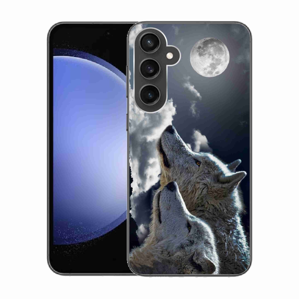 Zselés borítás mmCase Samsung Galaxy S23 FE - farkasok