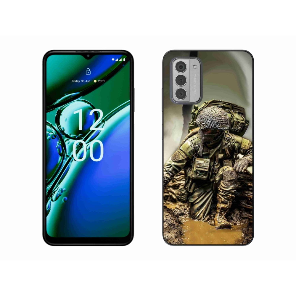 Zselés borítás mmCase a Nokia G42 készülékhez - katonásabb