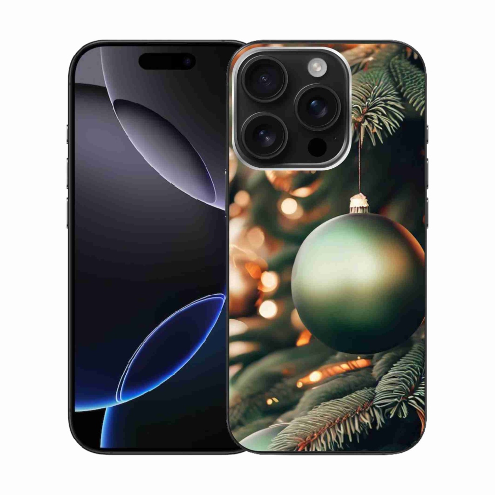 Gél borítás mmCase iPhone 16 Pro készülékhez - Karácsonyi dekorációk 1