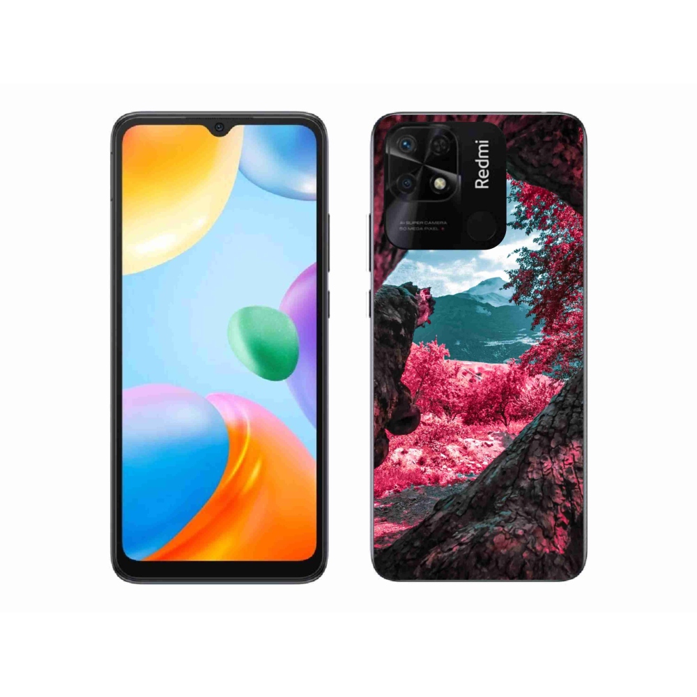 Gél borítás mmCase a Xiaomi Redmi 10C-hez - hegyi kilátás