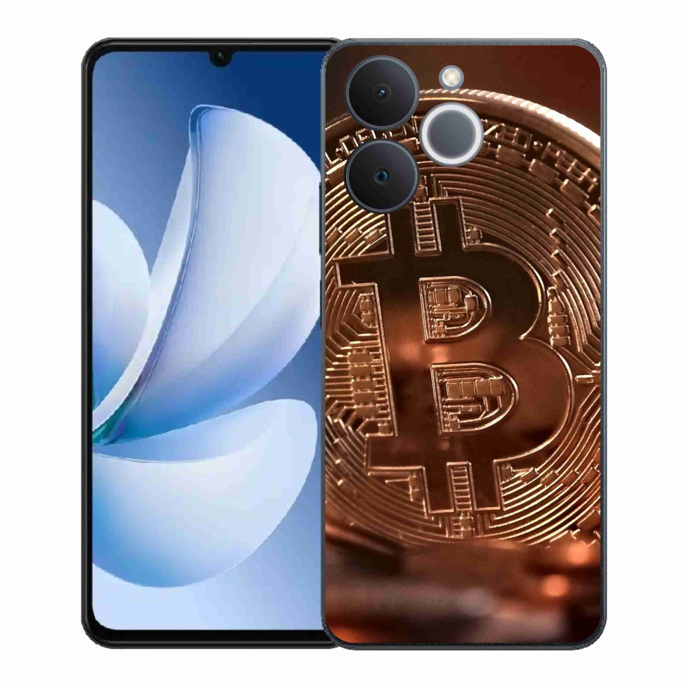 Gél borítás mmCase a Realme Note 70T számára - bitcoin