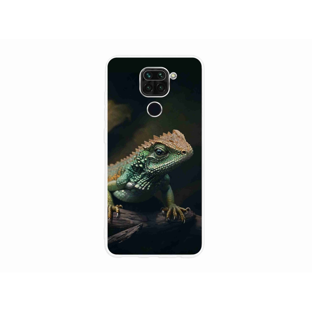 Gél borítás mmCase a Xiaomi Redmi Note 9-hez - gyík