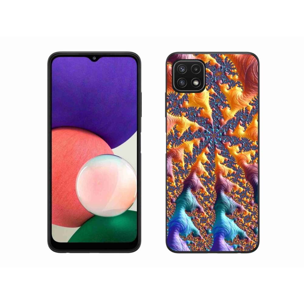 Gél borítás mmCase Samsung Galaxy A22 5G - absztrakt motívum 23