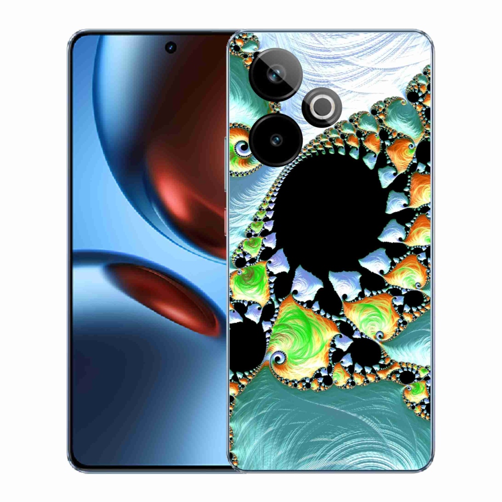 Rugalmas gél tok mmCase képpel a Realme GT 7 5G/GT 7T 5G számára - absztrakt motívum 21