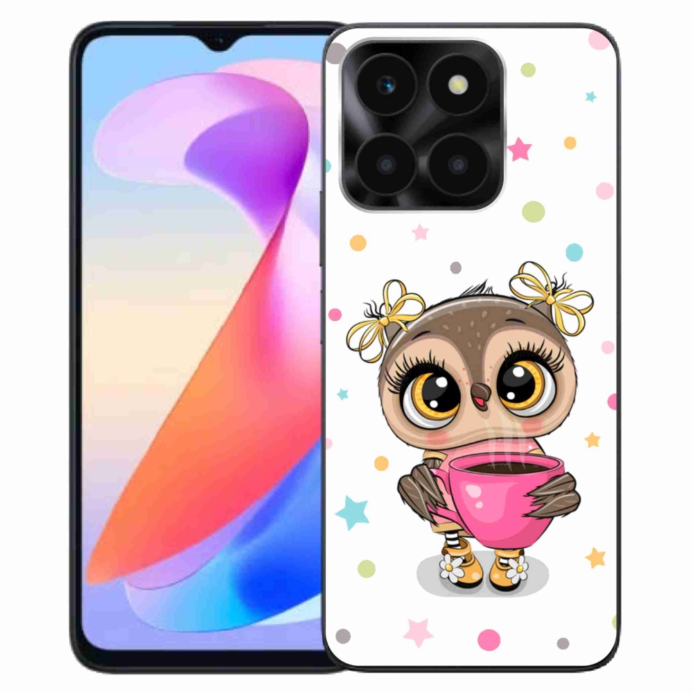 Zselés borítás mmCase a Honor X6a készülékhez - rajzfilm bagoly