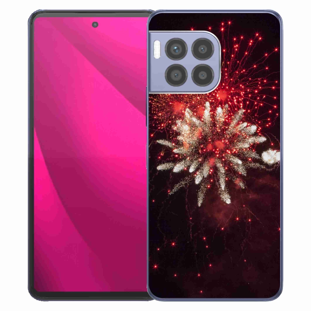 Zselés borítás mmCase a T-Mobile T Phone 2 Pro készülékhez - tűzijáték