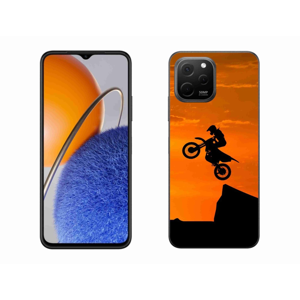 Gél borítás mmCase a Huawei Nova Y61 készülékhez - motocross