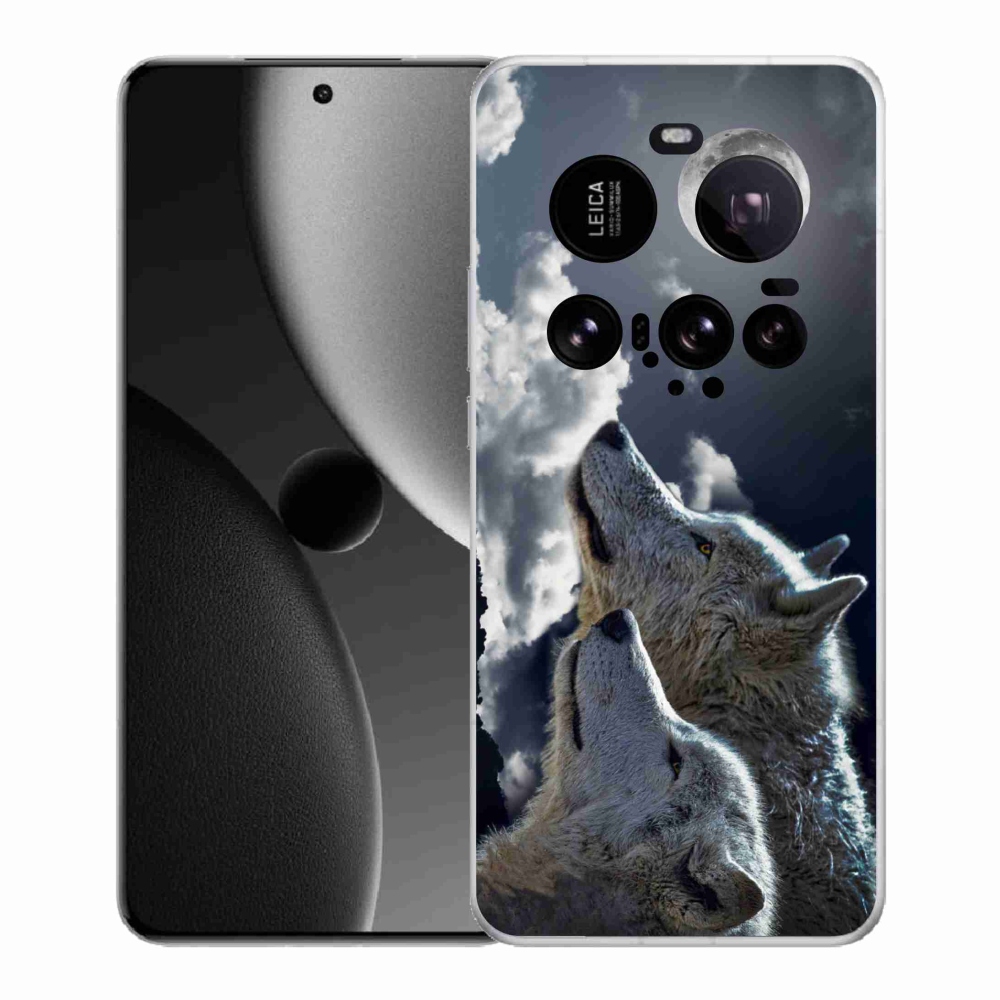 Gél borítás mmCase a Xiaomi 15 Ultra - farkasok számára