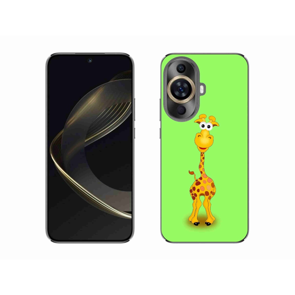 Gél borító mmCase a Huawei Nova 11 készülékhez - rajzfilm zsiráf