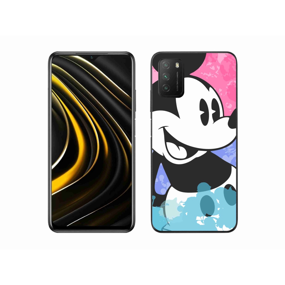 Gél borítás mmCase a Xiaomi Poco M3-hoz - mickey egér