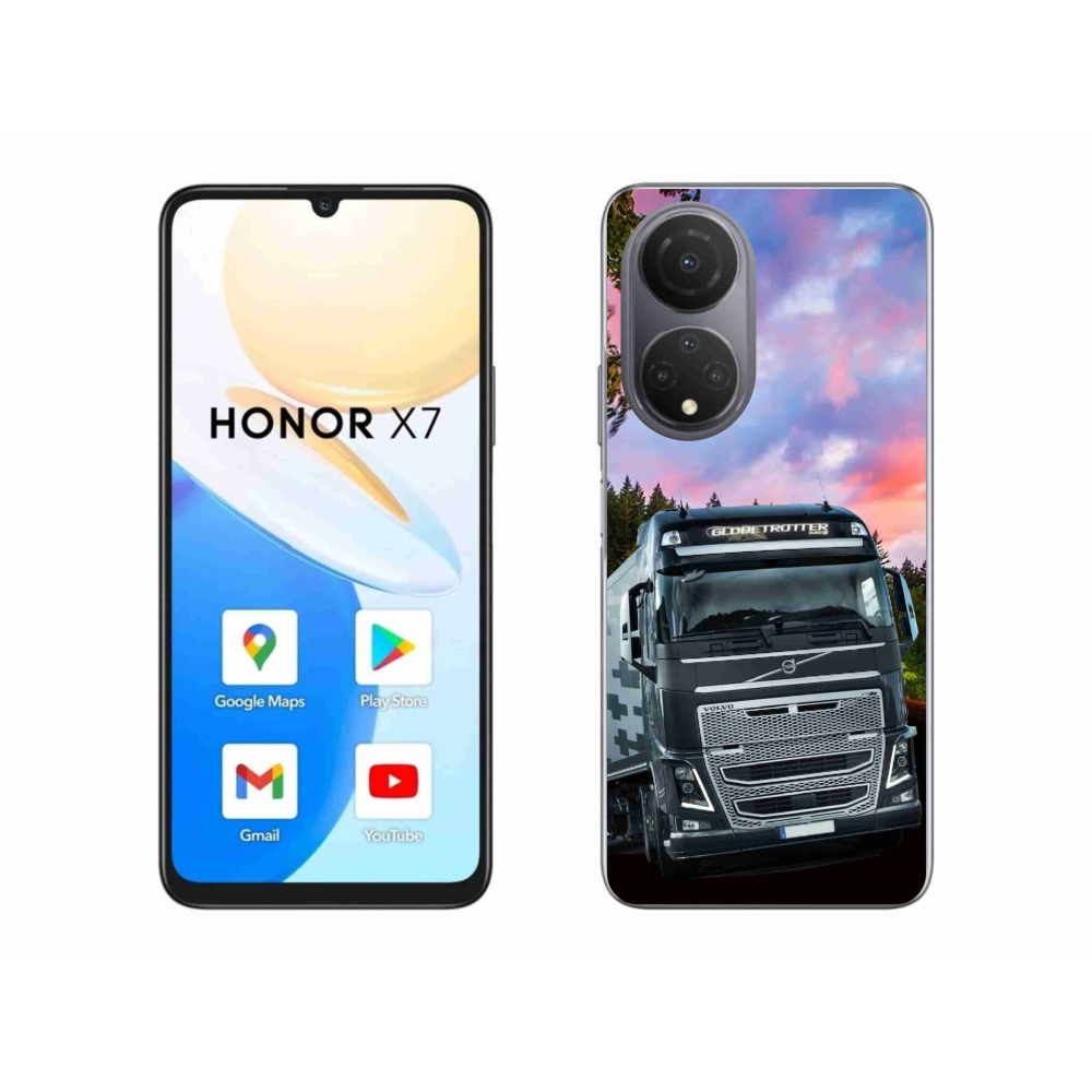 Zselés borítás mmCase a Honor X7-hez - teherautó 2