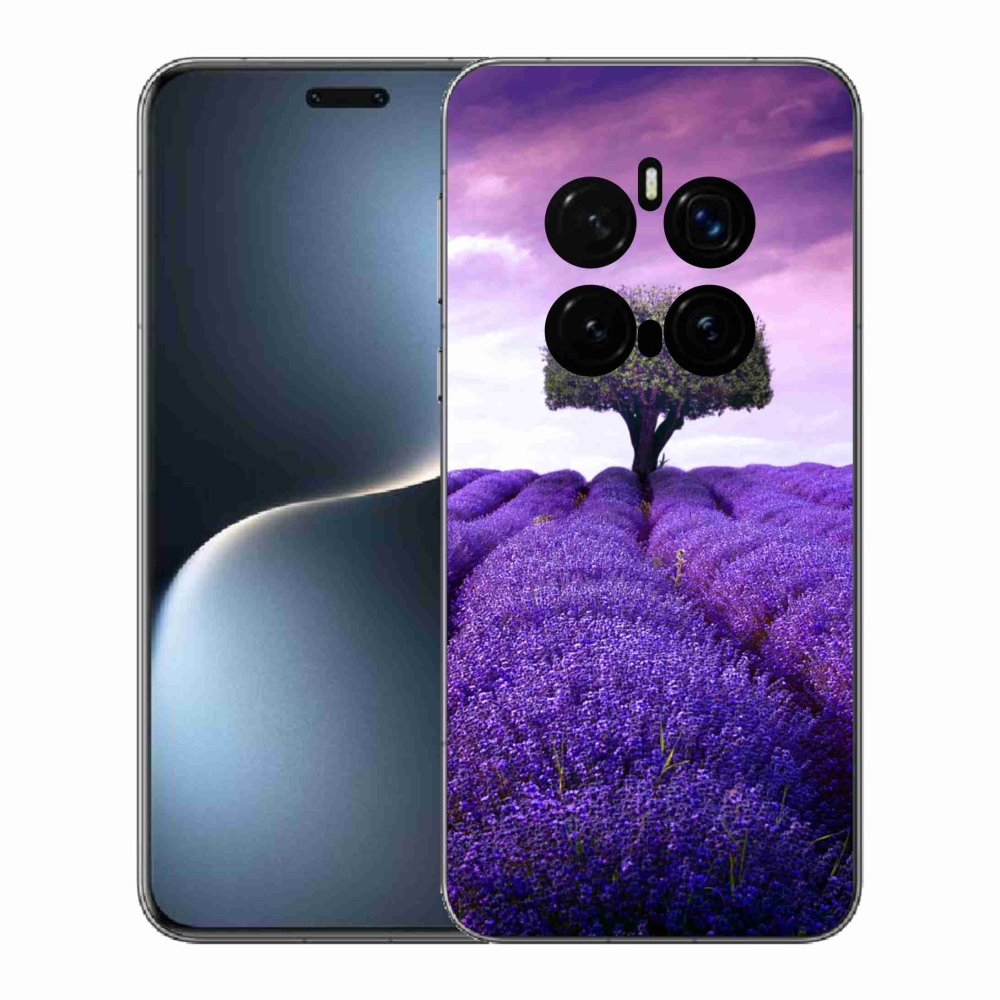 Zselés borítás mmCase a Honor Magic 7 Pro 5G készülékhez - levendula rét