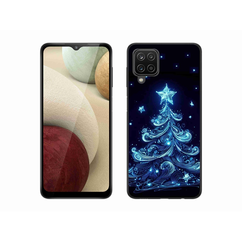 Gél borítás mmCase Samsung Galaxy M12 - neon karácsonyfa 4