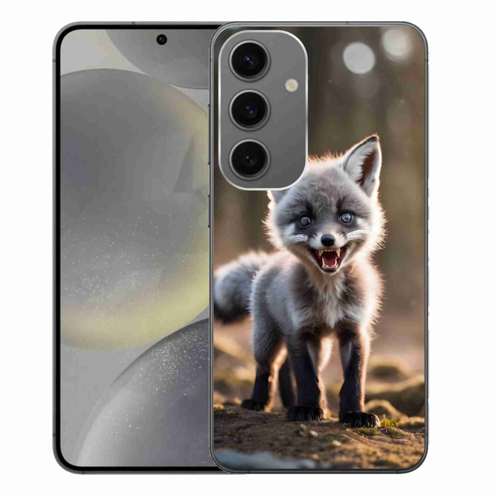 Zselés borítás mmCase Samsung Galaxy S24+ készülékhez - angry fox