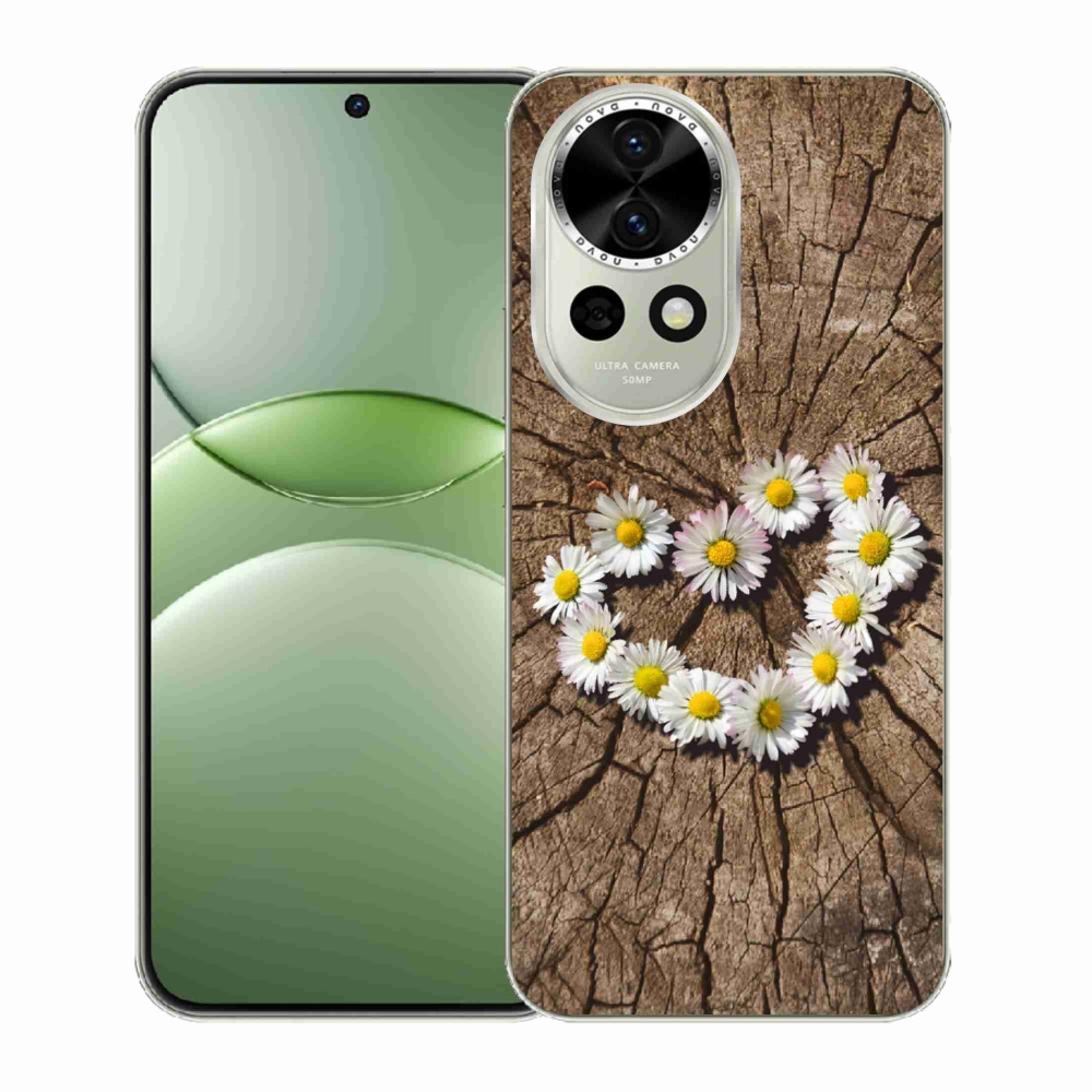 Gél borító mmCase a Huawei Nova 13 5G készülékhez - százszorszépek szíve