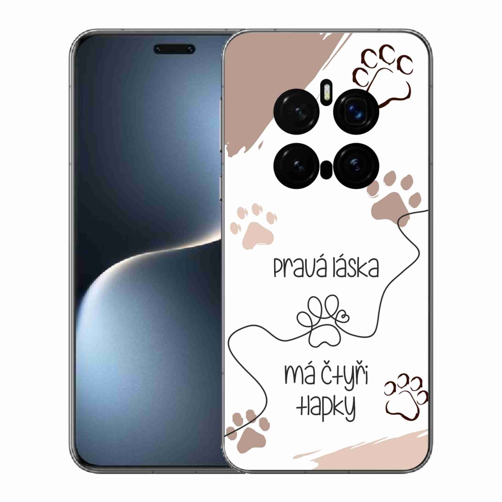 Gél borítás mmCase a Honor Magic 7 Pro 5G készülékhez - kutyamotívum 1 fehér háttér