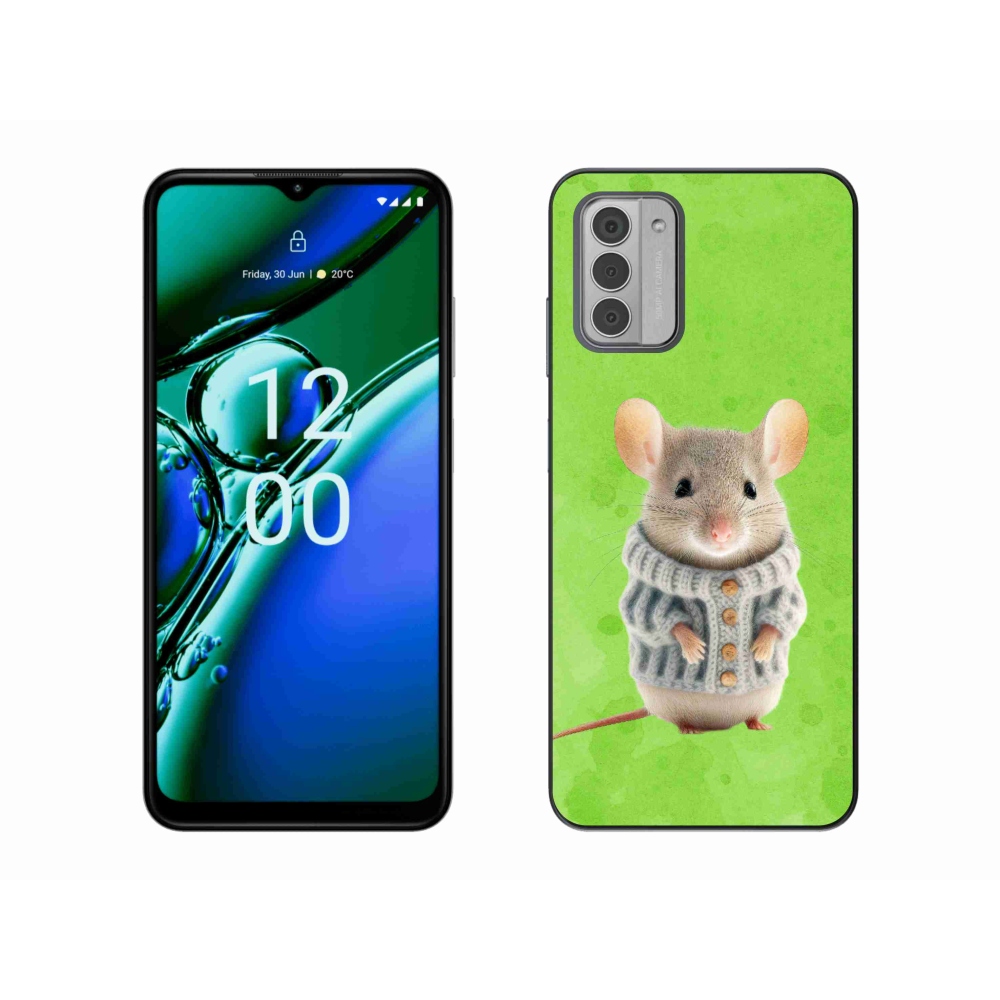 Gél borítás mmCase a Nokia G42-hez - egér pulóverben