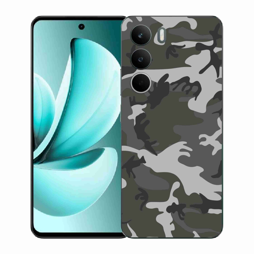 Zselés borítás mmCase a Realme C71 készülékhez - álcázó mintás