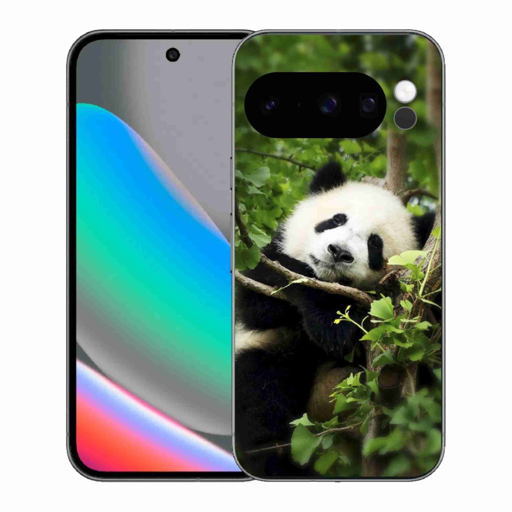 Zselés borítás mmCase a Google Pixel 10 Pro számára - panda