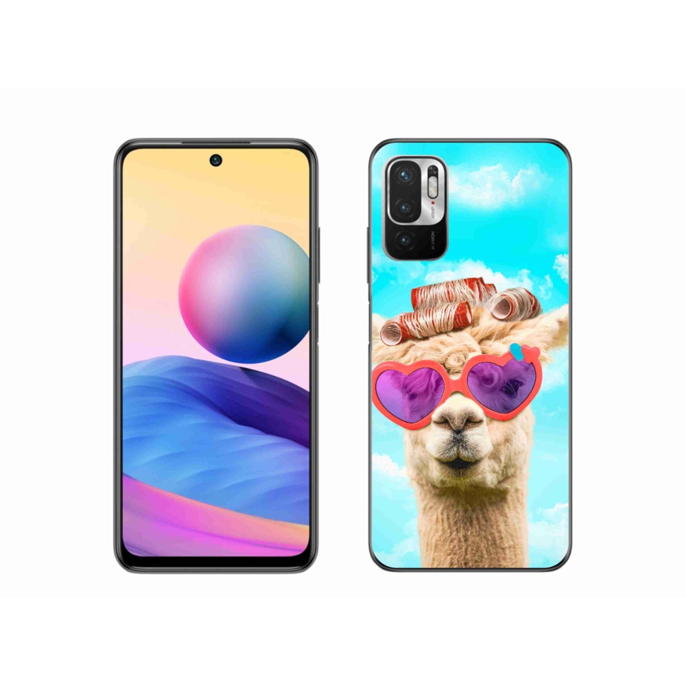 Gél borítás mmCase a Xiaomi Poco M3 Pro/5G számára - szemüveges láma