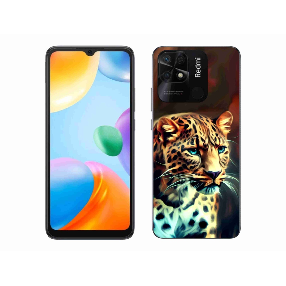 Gél borítás mmCase a Xiaomi Redmi 10C-hez - leopárd