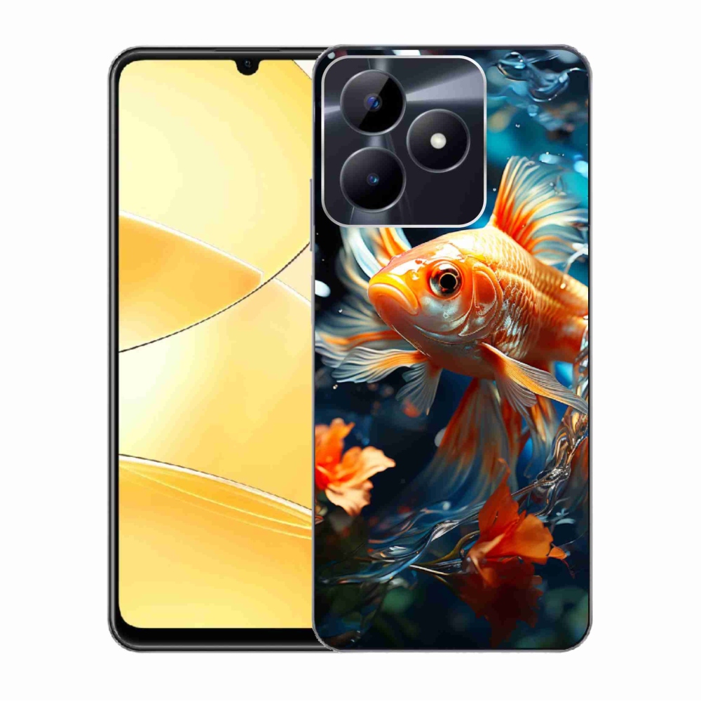 Zselés tok mmCase a Realme C51/C53 készülékhez - hal