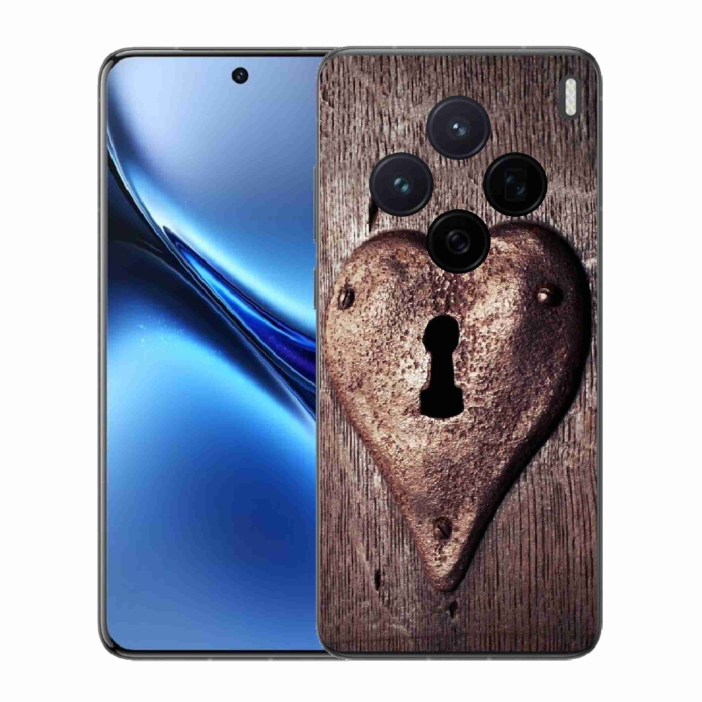 Zselés borítás mmCase a Vivo X200 5G-hez - szív alakú zár