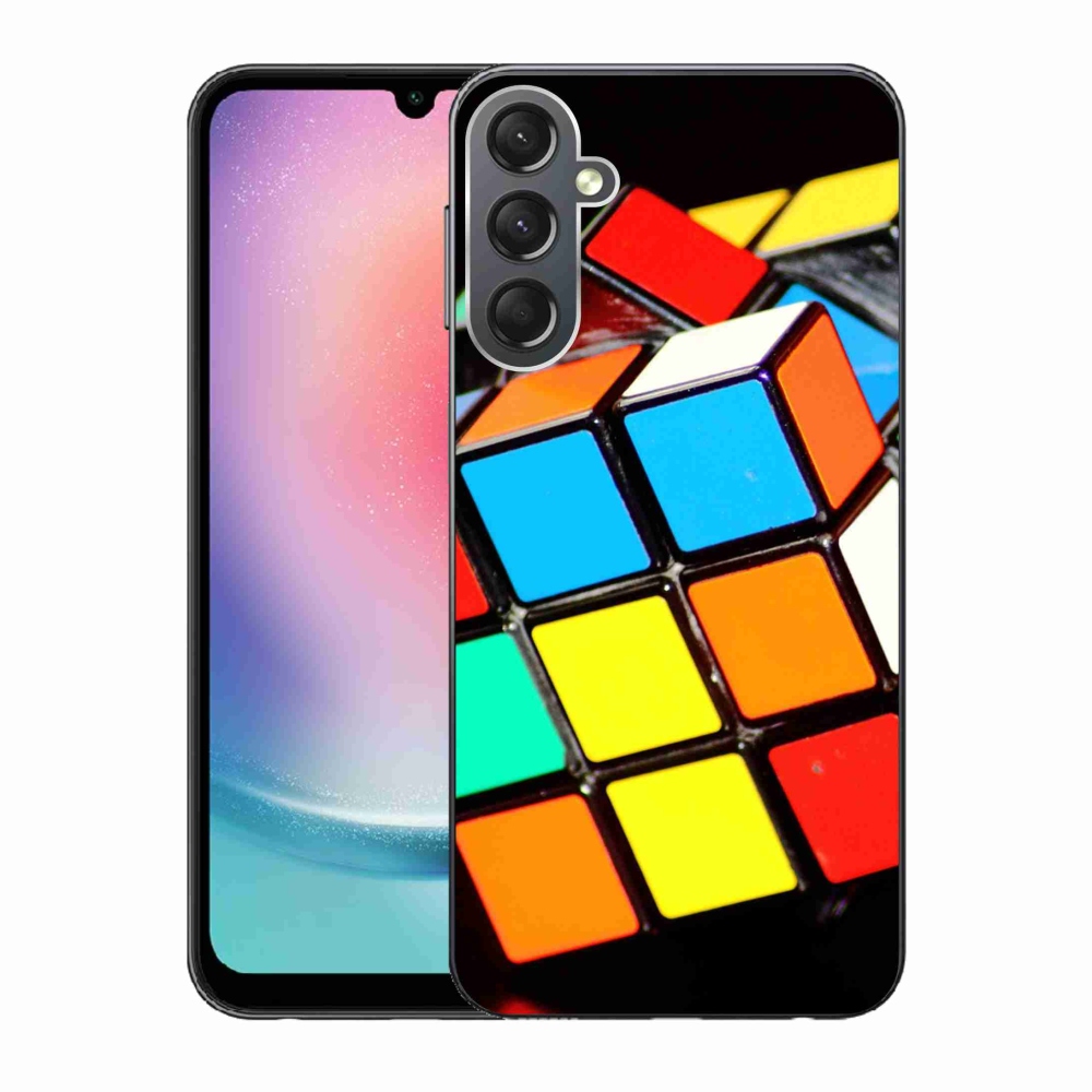 Gél tok mmCase Samsung Galaxy A24 készülékhez - Rubik-kocka