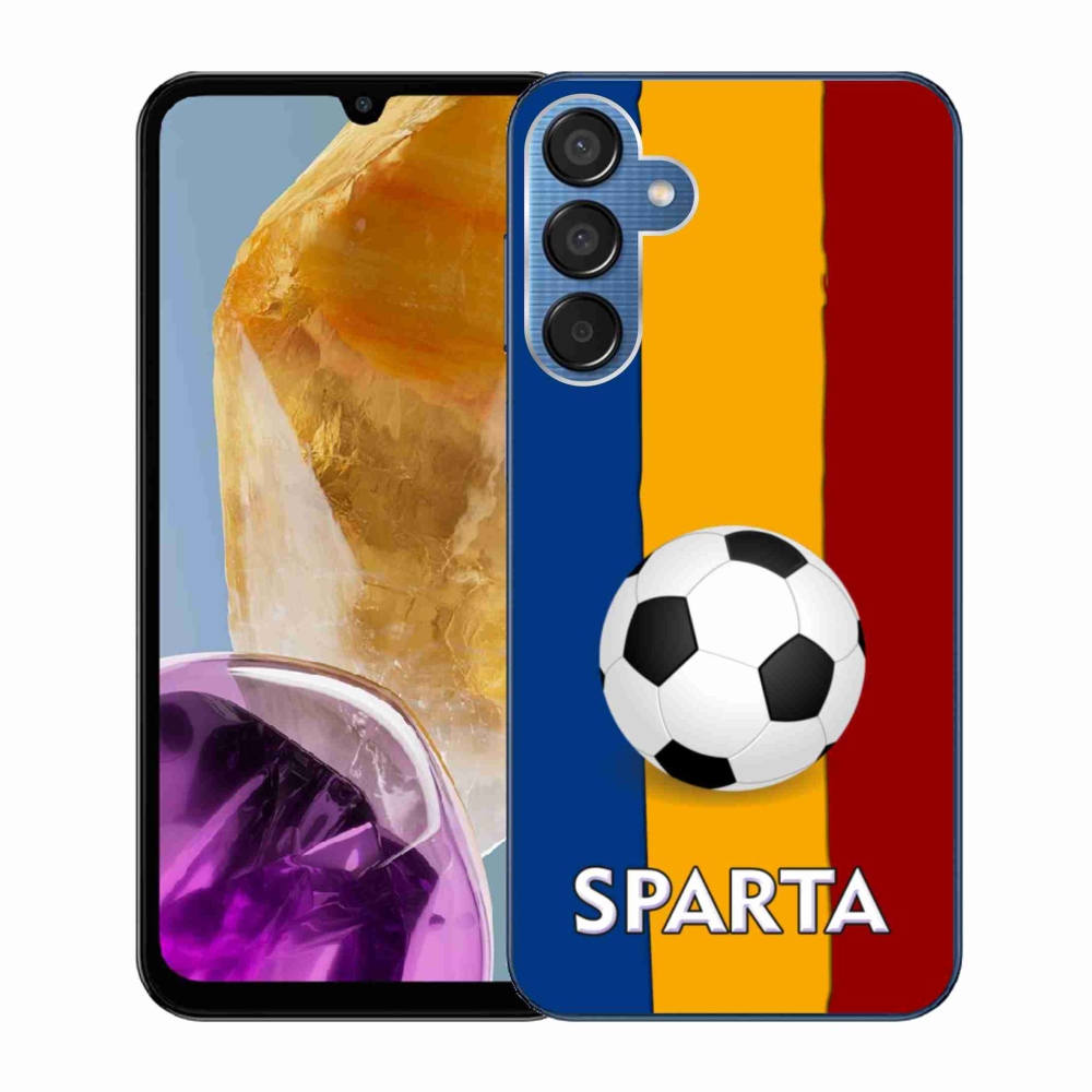 Gél védőburkolat mmCase Samsung Galaxy M15 5G - futball 1