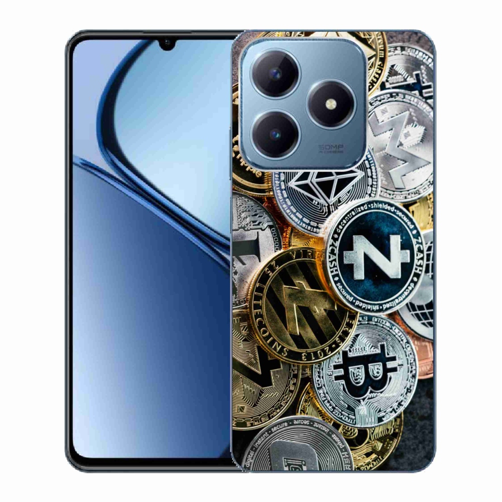 Gél borító mmCase a Realme C63 készülékhez - kriptovaluták