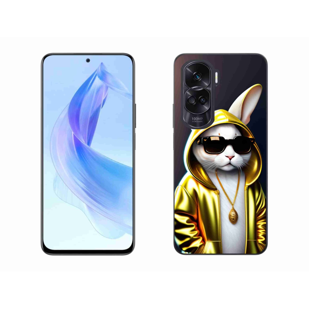 Zselés borítás mmCase a Honor 90 Lite-hoz - cat boss