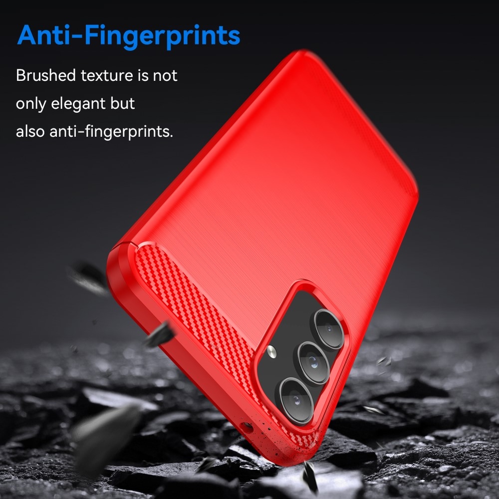 Szénálló zselés tok Samsung Galaxy A55 5G - piros